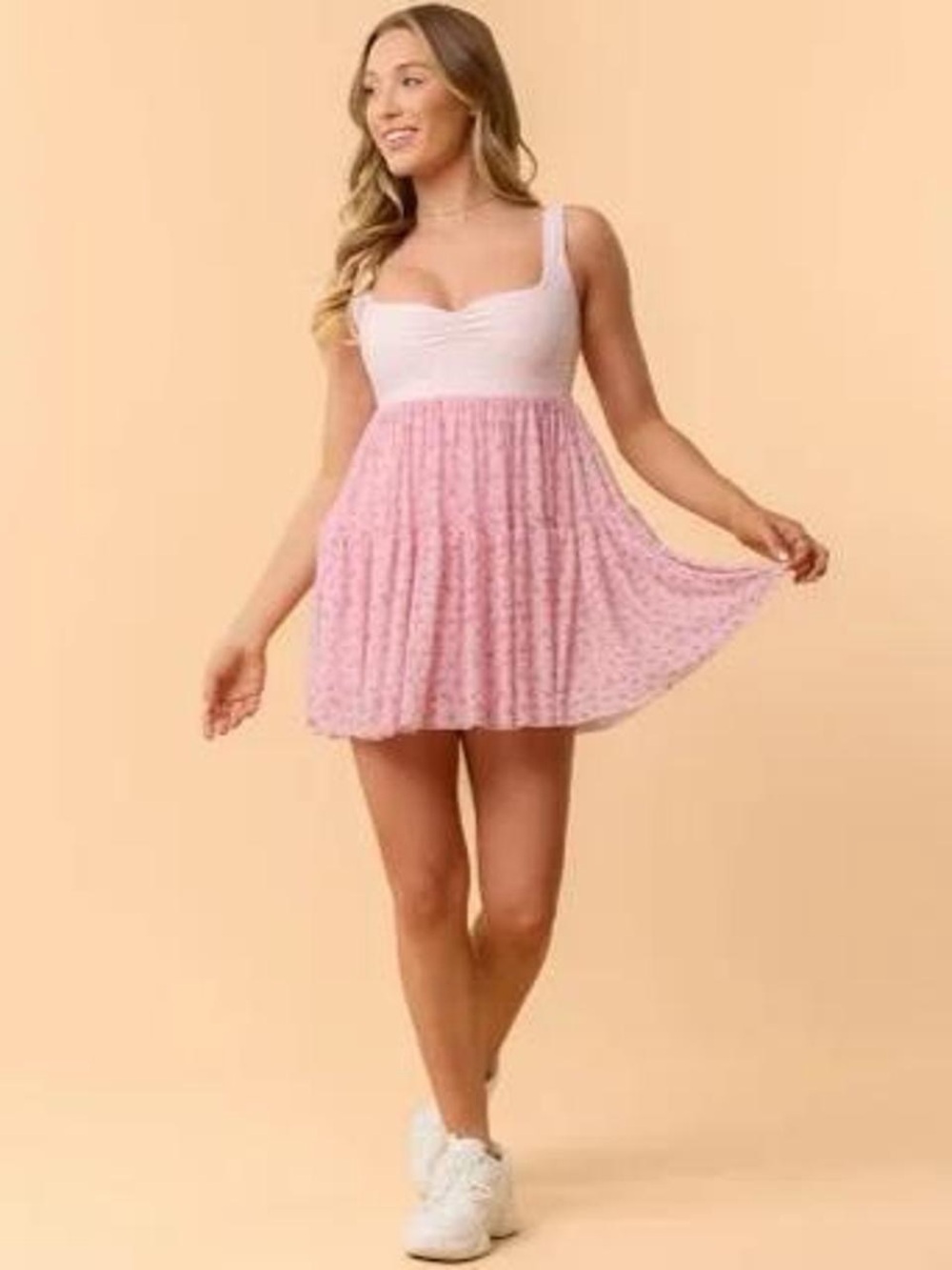 Blogilates Mini Dress with Fitted Bodice